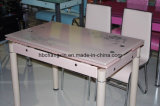 New Modern Design High Quality Extension Glass Dining Table