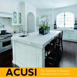 Foshan Factory Wholesale Island Style Solid Wood Kitchen Cabinets (ACS2-W27)