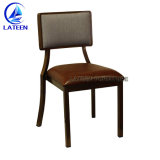 Europe Style Modern Leather Wooden Like Dining Chair
