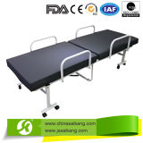 Sk062-2 Professional Team High Quality Foldable Hospital Bed with PU Mattress