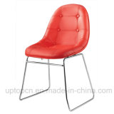 Hot-Selling Cafe Meeting Room Red Leather Egg Shell Chair (SP-LC246)