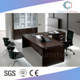 China Classical Black L Shape Office Desk Office Furniture (CAS-MD1826)