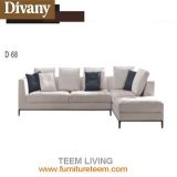 2016 New Collection Living Room Sofa Solid Wood Sofa (D-68) Modern Style Living Room Sofa New Design Sofa
