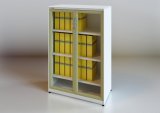 New Design Glazed Sliding Door Filing Cabinet (SE-SLG)