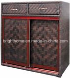 Shoe Cabinet Wicker Weaving Anti-Humidity Bp-S51