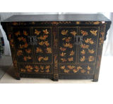 Antique Chinese Wooden Painted Sideboard (LWC249)