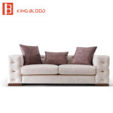 Traditional Chesterfield Style Leather Sofa