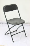 Plastic Metal Frame Folding Chair