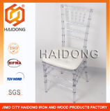 Polycarbonate Clear Resin Lucite Chiavari Chair in Clear