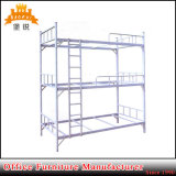 Dormitory Furniture Metal Triple Bunk Bed for Germany Refugees