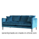 European Style 6 Seaters Home Furniture L Shape Modern Tufted Sofa
