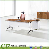 Aluminum Leg Wood Modern Office Furniture Desk