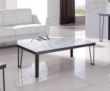 North American Glass Coffee Table with Paint Glass Top