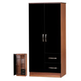2 Doors Wardrobe with 2 Drawers