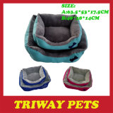 Bone Printed Style Dog Cat Pet Beds (WY161049-1A/B)