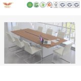 High Quality Solid Wood Office Furniture Shape Long Meeting Table