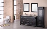 American Style Hot Sell Solid Wood Bathroom Cabinet with Side Vanity