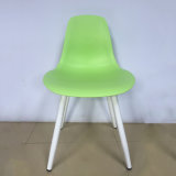 Steel Legs Plastic Seat Eames Chair for Dining Room Chairs (JY-P04)