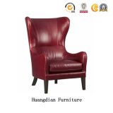 Contract Commercial Use Furniture Hotel Lobby High Back Armrest Sofa Chair (HD1607)