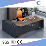 Simple Design 1.8m L Shape Leader Table with Side Desk (CAS-ED31414)