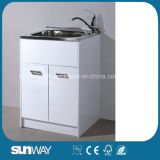Hot Sale Stainless Steel Laundry Cabinet Sw-LC1206