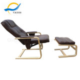 Hot Stamping Cloth or PU Fabric Boss Wooden Chair in Office