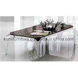 Industrial Modern Design Marble Metal Tea Table
