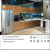 Wooden Pattern UV Kitchen Cabinet (ZH180)