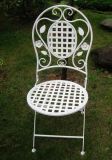 Eco-Friendly 2013 New Design White Garden Metal Folding Chair (PL08-5135)