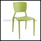 Coffee Shop Furniture Green Plastic Side Chair (SP-UC308)