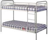 Double Steel Bunk Bed Furniture, School Dormitory Metal Beds