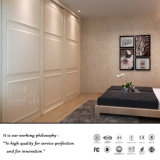 White PVC Open Door Wardrobe (FY875)