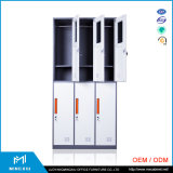 China Supplier 6 Door Metal Lockers Storage Cabinets / Steel School Locker