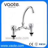 Glass Single Handle Wall Sink Faucet /Mixer (VT60406)