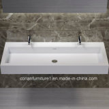 Hygienic Corian Acrylic Solid Surface Bathroom Basin