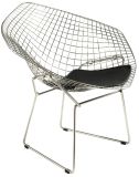 Chrome Steel Diamond Chair Sofa Set