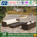 Patio Wicker Furniture Cube Set Rattan Sofa with Long Coffee Table (TG-JW18)