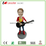 Resin Bobblehead Figurine for Home Decoration and Promotional Gifts, Customized Bobble Head