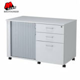 Caddy One PVC Door Three Metal Drawer Mobile Office Use Filing Storage Cabinet