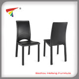 2017 New Style Metal Dining Chair with PVC Leather (DC012)