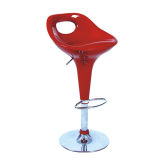 Red Color Modern Design Leisure Furniture Plastic Bar Stool (FS-107)