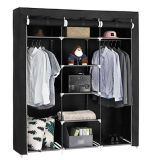 Modern Simple Wardrobe Household Fabric Folding Cloth Ward Storage Assembly King Size Reinforcement Combination Simple Wardrobe (FW-35C)