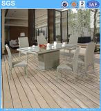 Garden Set Outdoor Wicker Poly Rattan Table and Chairs