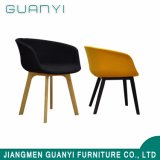 Most Popular Fabric Dining Chair with Wood Legs
