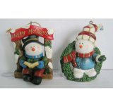 OEM New Snowman Polyresin Christmas Craft