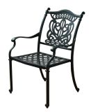 Patio Aluminum Cast Dining Chair for Outdoor Backyard Casual Furniture