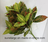 PE Croton Bush Artificial Plant for Garden Decoration (50036)