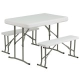 Nice-Looking Plastic Folding Table and Benches Injection Mould
