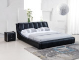 Modern Italian Bedroom Furniture Leather Bed