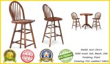 Solid Wood Barstool and Table for Restaurant and Bar